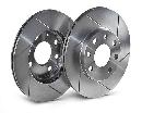 Diameter 257 mm, Dikte 20 mm, BTP gegroefde sport remschijven vooras, Alfa Romeo 146 (930) 1.6 i.e. 16V Twin Spark 88 KW / 120 HP, 1996/11 - 2001/01_image